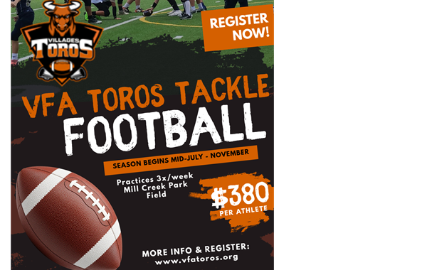 Football Registration Is Open